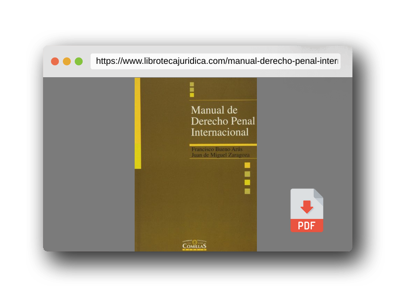 Vista previa del PDF del libro Manual de Derecho Penal Internacional: 26 (Colección Jurídica)