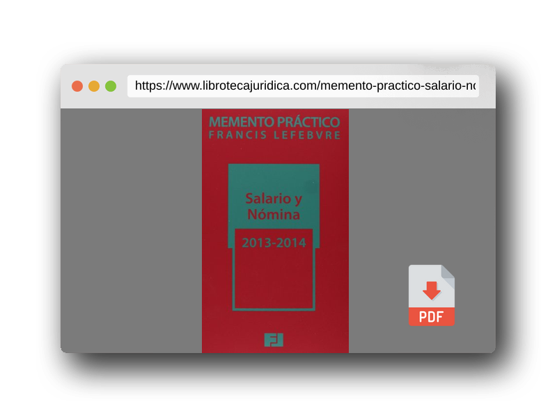 Vista previa del PDF del libro Memento práctico salario y nómina 2013-2014
