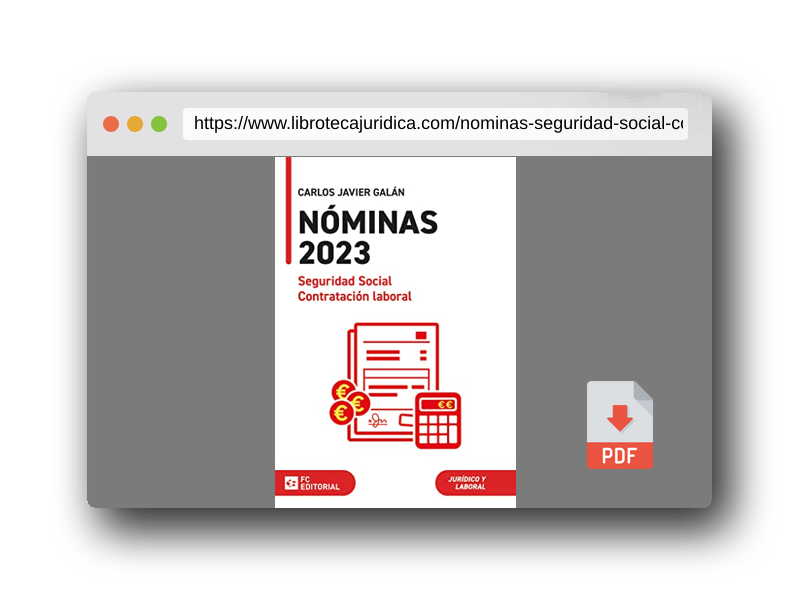 Vista previa del PDF del libro Nóminas, Seguridad Social y Contratación Laboral 2023 (SIN COLECCION)
