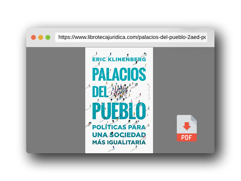 Vista previa del PDF del libro Palacios del pueblo (2ªED): Políticas para una sociedad más igualitaria (ENSAYO)