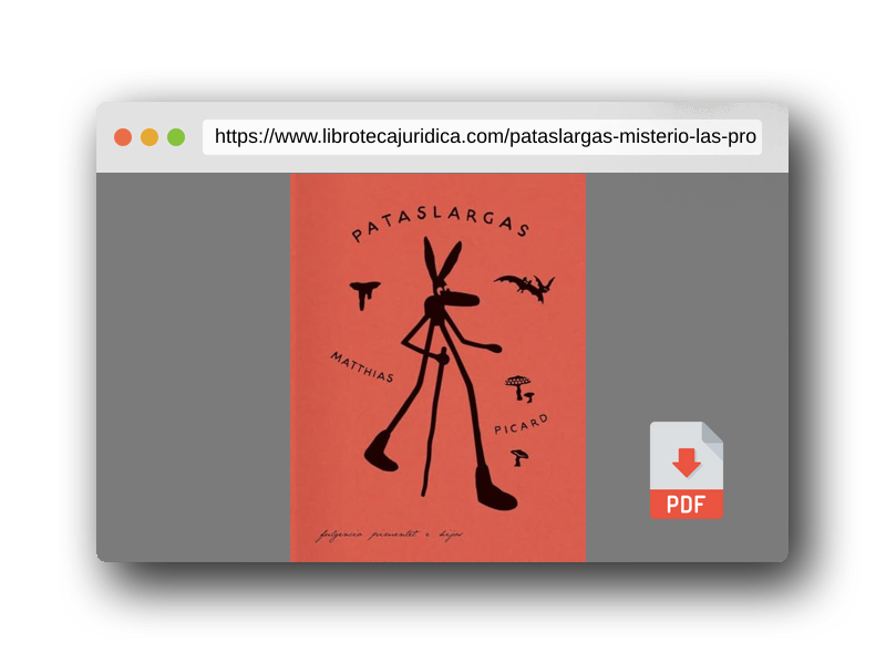 Vista previa del PDF del libro Pataslargas y el misterio de las profundidades (FULGENCIO PIMENTEL E HIJOS)