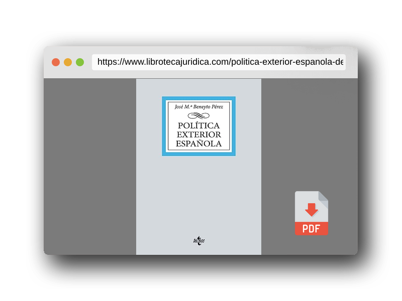 Vista previa del PDF del libro Política exterior española (Derecho - Biblioteca Universitaria de Editorial Tecnos)