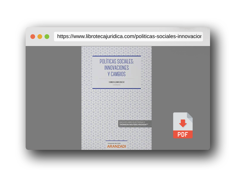 Vista previa del PDF del libro Políticas Sociales: innovaciones y cambios (Manuales)