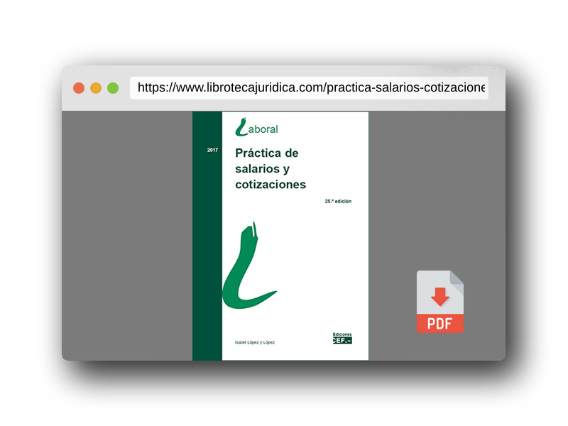 Vista previa del PDF del libro Práctica de salarios y cotizaciones (SIN COLECCION)
