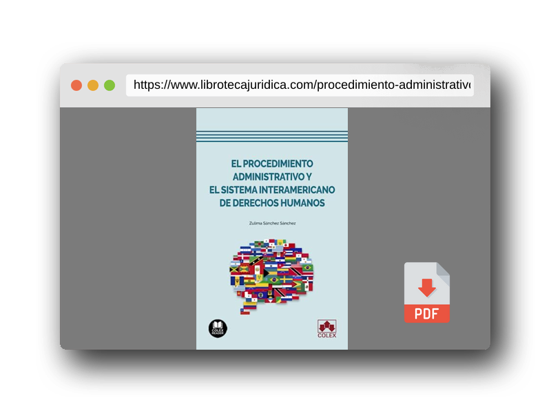 Vista previa del PDF del libro El procedimiento administrativo y el Sistema Interamericano de Derechos Humanos (Bolsillo)
