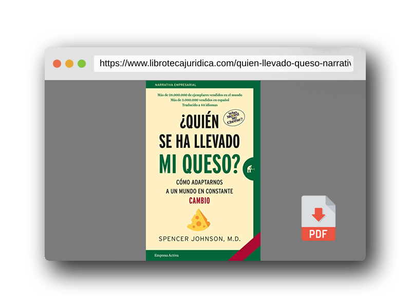 Vista previa del PDF del libro ¿Quién se ha llevado mi queso? (Narrativa empresarial)