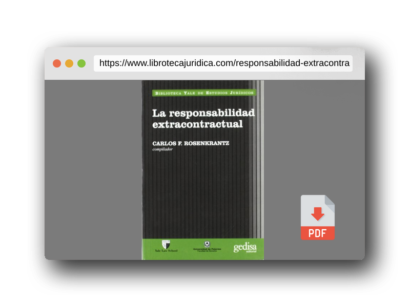 Vista previa del PDF del libro La responsabilidad extracontractual (SIN COLECCION)