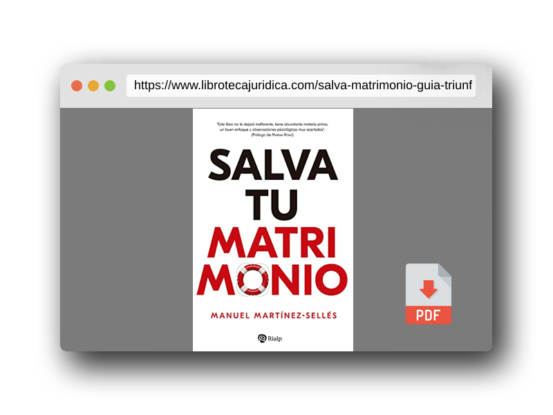 Vista previa del PDF del libro Salva tu Matrimonio: Guía para triunfar en el proyecto más importante de tu vida (Fuera de Colección)