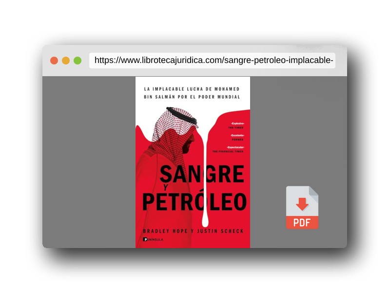 Vista previa del PDF del libro Sangre y petróleo: La implacable lucha de Mohamed bin Salmán por el poder mundial (GEOPOLÍTICA)