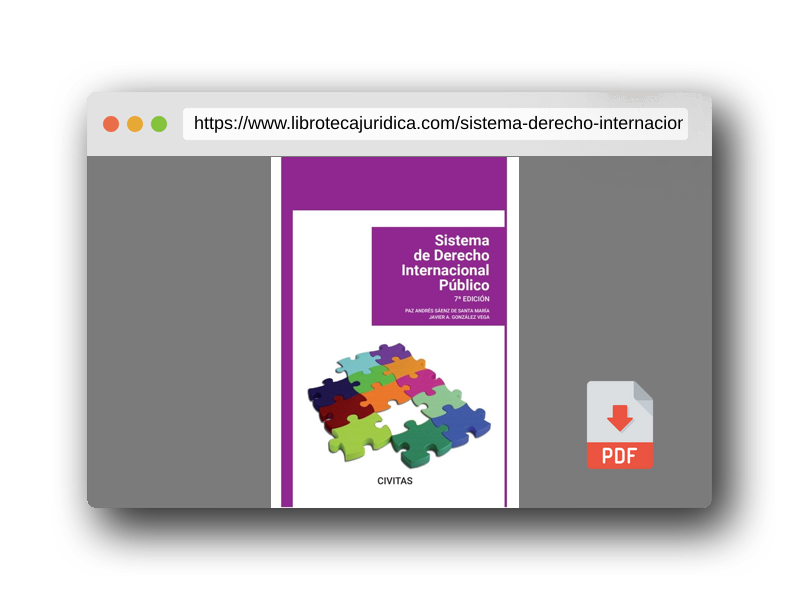 Vista previa del PDF del libro Sistema de Derecho Internacional Público (Sistemas de Derecho y Economía)
