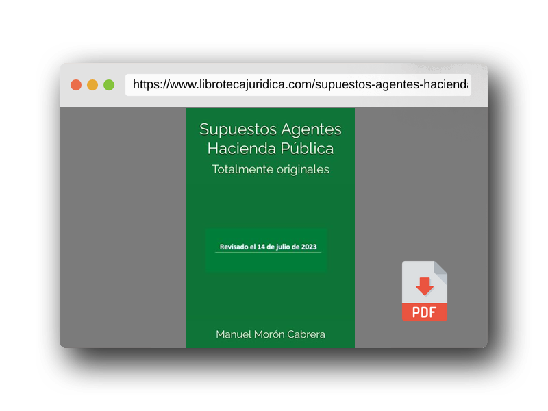 Vista previa del PDF del libro Supuestos Agentes Hacienda Pública: Totalmente originales