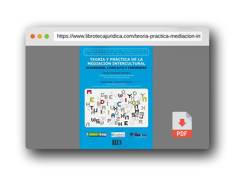 Vista previa del PDF del libro Teoría y práctica de la mediación intercultural: Diversidad, conflicto y comunidad (Mediación y resolución de conflictos)