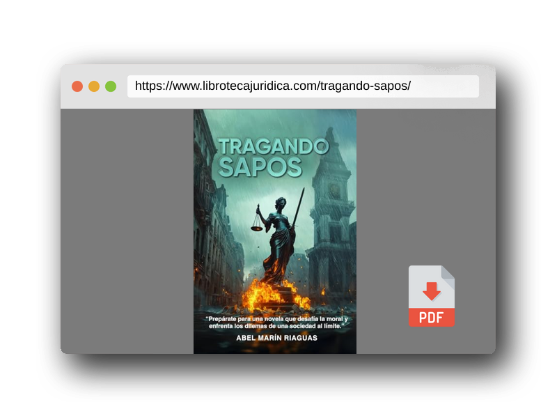 Vista previa del PDF del libro TRAGANDO SAPOS