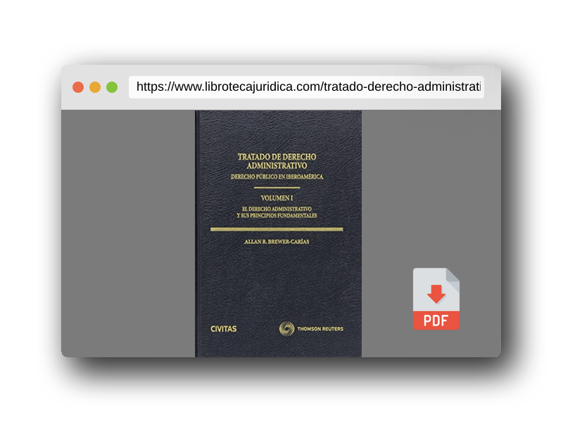 Vista previa del PDF del libro Tratado de Derecho Administrativo (Monografía)
