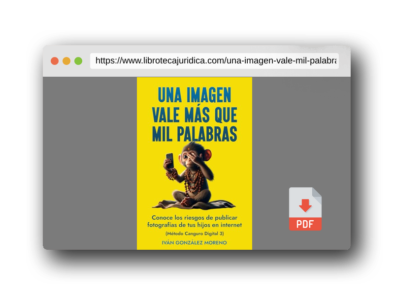 Vista previa del PDF del libro UNA IMAGEN VALE MÁS QUE MIL PALABRAS: CONOCE LOS RIESGOS DE PUBLICAR FOTOGRAFÍAS DE TUS HIJOS EN INTERNET (MÉTODO CANGURO DIGITAL 3)