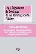 Ley y reglamentos de contratos de las administraciones públicas (Derecho) Portada del libro: Ley y reglamentos de contratos de las administraciones públicas (Derecho)