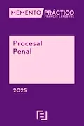 Portada del libro: Memento Procesal Penal 2025 (MANUALES)