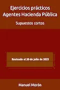 Portada del libro: Ejercicios prácticos Agentes Hacienda Pública