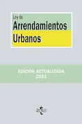 Portada del libro: Ley de Arrendamientos Urbanos (Derecho - Biblioteca de Textos Legales)