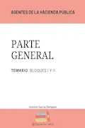 Portada del libro: Agentes de la Hacienda Pública: Temario Parte General Bloques I y II