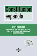 Portada del libro: Constitución Española (Derecho - Biblioteca de Textos Legales)