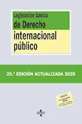 Portada del libro: Legislación básica de Derecho Internacional público (Derecho - Biblioteca de Textos Legales)