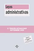 Leyes administrativas (Derecho - Biblioteca de Textos Legales) Portada del libro: Leyes administrativas (Derecho - Biblioteca de Textos Legales)