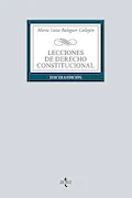 Portada del libro: Lecciones de Derecho Constitucional (Derecho - Biblioteca Universitaria de Editorial Tecnos)