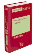Portada del libro: Memento Procedimiento Laboral 2025-2026 (MANUALES)