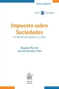 Portada del libro: Impuesto sobre Sociedades 22ª Edición actualizada a 1/1/2025 (Textos legales Tirant Tributario)