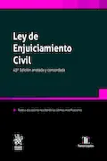 Portada del libro: Ley de Enjuiciamiento Civil 43ª Edición anotada y concorda: 1 (Textos Legales)