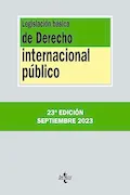Portada del libro: Legislación básica de Derecho Internacional público (Derecho - Biblioteca de Textos Legales)