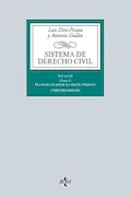 Portada del libro: Sistema de Derecho Civil: Volumen II (Tomo 1) El contrato en general. La relación obligatoria (Derecho - Biblioteca Universitaria de Editorial Tecnos)