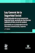 Portada del libro: Ley General de la Seguridad Social 17ª Edición 2023 (Textos Legales)