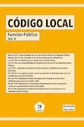 Portada del libro: CÓDIGO LOCAL - Función Pública Vol. V: Actualizado Junio 2024