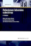 Portada del libro: Relaciones laborales colectivas (Manuales)