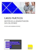 Portada del libro: Casos Prácticos. Gestión de la Administración Civil del Estado | Libro Edición 2023 | Oposiciones al Cuerpo de Gestión de la Administración Civil del Estado | Ediciones Don Folio