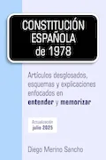 Portada del libro: Constitución Española de 1978 (Esquemas para opositores)