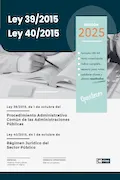 Portada del libro: Ley 39/2015 y 40/2015: OPOSITORES FORMATO A4. Textos legales