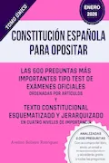 CONSTITUCIÓN ESPAÑOLA PARA OPOSITAR: Preguntas tipo test de exámenes oficiales y el texto consolidado en tablas, esquematizado y jerarquizado en cuatro niveles de importancia Portada del libro: CONSTITUCIÓN ESPAÑOLA PARA OPOSITAR: Preguntas tipo test de exámenes oficiales y el texto consolidado en tablas, esquematizado y jerarquizado en cuatro niveles de importancia