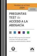 Portada del libro: Preguntas test de Acceso a la abogacía (EXAMEN 2024) 2.ª ED (Campus Opositor)
