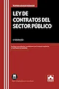 Portada del libro: Ley de contratos del sector público (6.ª EDICIÓN 2023): Contiene concordancias, correlaciones con la anterior regulación y modificaciones resaltadas (Textos legales básicos)
