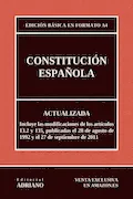 Portada del libro: Constitución Española: Edición básica en formato A4