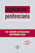 Portada del libro: Legislación penitenciaria (Derecho - Biblioteca de Textos Legales)