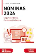 Portada del libro: Nóminas, Seguridad Social y Contratación Laboral 2024
