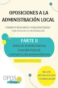 Portada del libro: OPOSTIME OPOSICIONES A LA ADMINISTRACIÓN LOCAL. TEMARIO COMÚN ESQUEMATIZADO (PARTE II): Derecho administrativo, Función pública y Contratación administrativa (Actualizados) (PREPARACIÓN OPOSICIONES)
