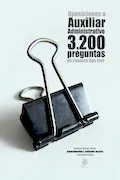 Portada del libro: Oposiciones a Auxiliar Administrativo 3200 preguntas tipo test: Incluye anexo sobre Ayuntamientos y Entidades locales y acceso online