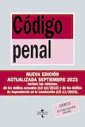 Portada del libro: Código Penal: Ley Orgánica 10/1995, de 23 de noviembre (Derecho - Biblioteca de Textos Legales)
