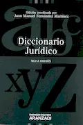 Portada del libro: Diccionario jurídico (de la A a la Z)