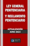Portada del libro: LEY GENERAL PENITENCIARIA Y REGLAMENTO PENITENCIARIO. Legislación Actual.: Para profesionales, estudiantes y opositores.